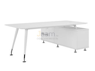 Кабинет руководителя Стол руководителя с опорной тумбой левой EMP105SX