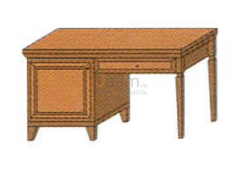 Мебель для гостиниц Стол с тумбой для минибара левый РЕ 621 БТ