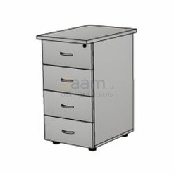 Мебель для персонала Офисная тумба приставная с замком ТФ222