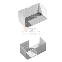 Мебель для персонала  Полка прямоугольная с фланцами и бортиками КВ 0424