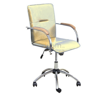 Кресло для персонала Самба (Chrome) крестовина хром
