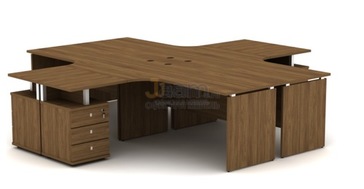 Мебель для персонала Комплект для четырех сотрудников