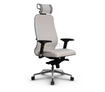 Кресло для руководителя SAMURAI KL 3.041 Белый Лебедь