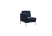 Секция с подлокотником одноместная FR-SP-01 (R)