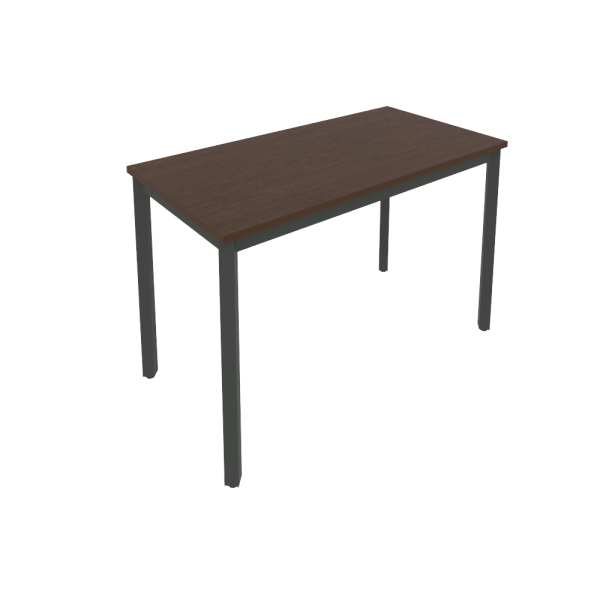 Стол письменный на металлокаркасе Slim С.СП-4.1 1180x600x750 (Венге Цаво/Антрацит металл)