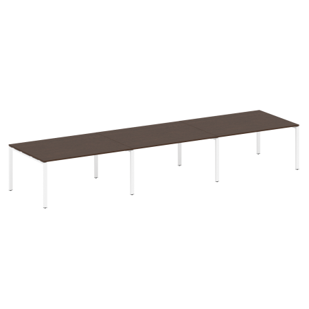 Переговорный стол 3 столешницы Metal System Style БП.ПРГ-3.4 4800x1235x750