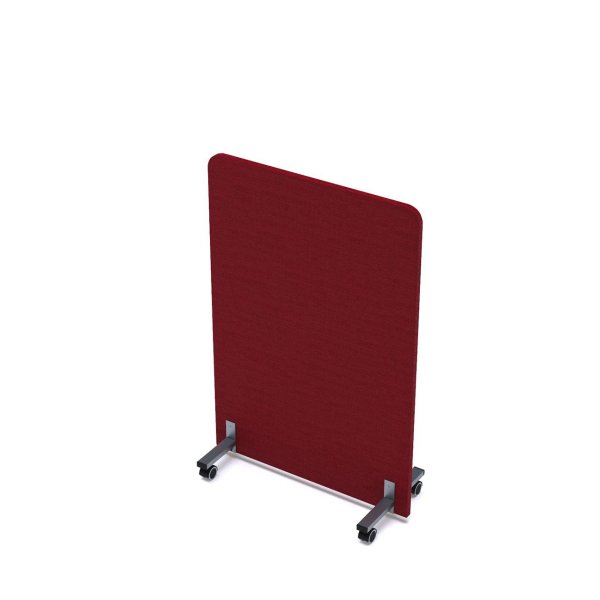 Акустическая мобильная перегородка SOFTOffice 011.МП.8012 800x377x1200 (Red)