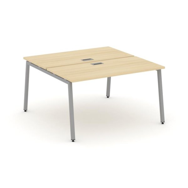 Рабочая станция 2-х сторонняя SN-4A.DRS-022 (1180х1632х750) (Акация Лорка/Металл Серый)