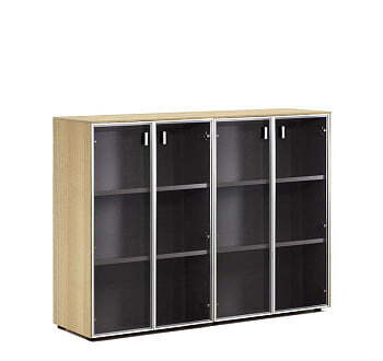 EXE Шкаф-ветрина на 4 двери H120