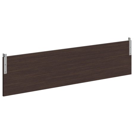 Фронтальная панель Xten Gloss XGDST 167.1 1500x350x18 (Легно темный/полированная сталь)