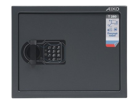 Мебельный сейф AIKO Т-280 EL (Графит)