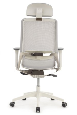 Офисное кресло Work W-218C WHITE Светло-серый (Светло-серый)