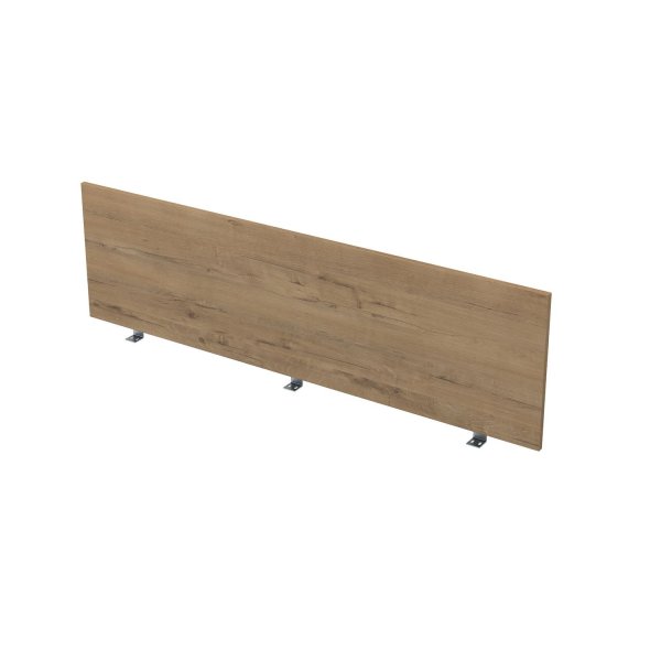 9БР.408.1 Барьер из ЛДСП , фронтальный (1400x16x400) (Teakwood)