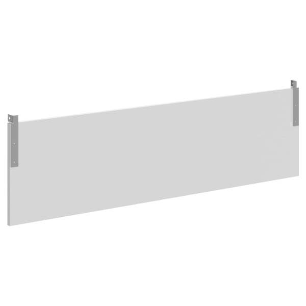 Фронтальная панель Xten Gloss XGDST 147.1 1300x350x18 (Белый/полированная сталь)
