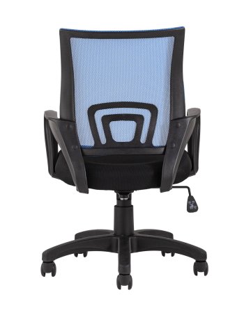 Кресло офисное TopChairs Simple синее (Компьютерное кресло Simple синий)