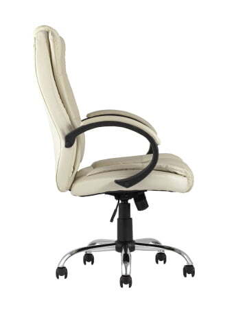 Кресло руководителя TopChairs Atlant бежевое (Компьютерное кресло Atlant бежевый)