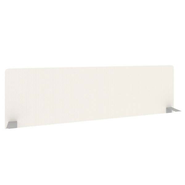 Экран тканевый Slim С.ТЭКР-6 Ткань 1490x450x22 (Белый)