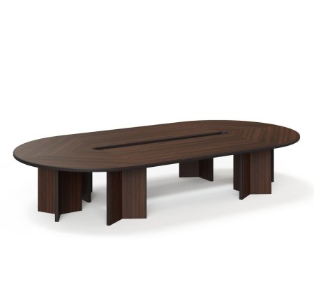 LEGNO Стол переговоров 416х216 (ОРЕХ)