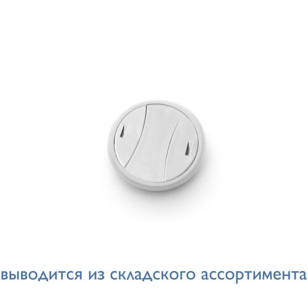 Пластиковая заглушка D80 (БЕЛЫЙ)