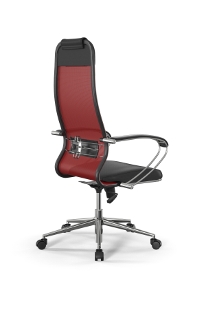 Кресло для руководителя Метта Sit 10 B1-115K - T+Extra /Um00/Wm12/K1cL(M09.B23.G18.W01) (Красный | Черный)