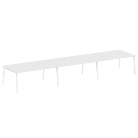 Стол для переговоров (3 столешницы) на А-образном м/к Metal System Style БА.ПРГ-3.5 5400x1235x750