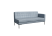 Секция с подлокотником трехместная FR-SP-03 (L)